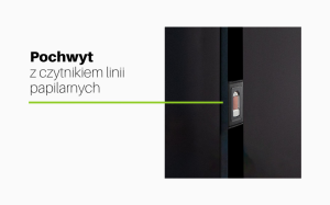 pochwyt z czytnikiem linii papilarnych - WIKĘD